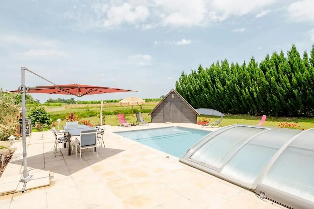 Ferienhaus Gite Le Campane - Piscine Partagee Borne Recharge Vehicule 22Kwh Laujuzan Frankreich